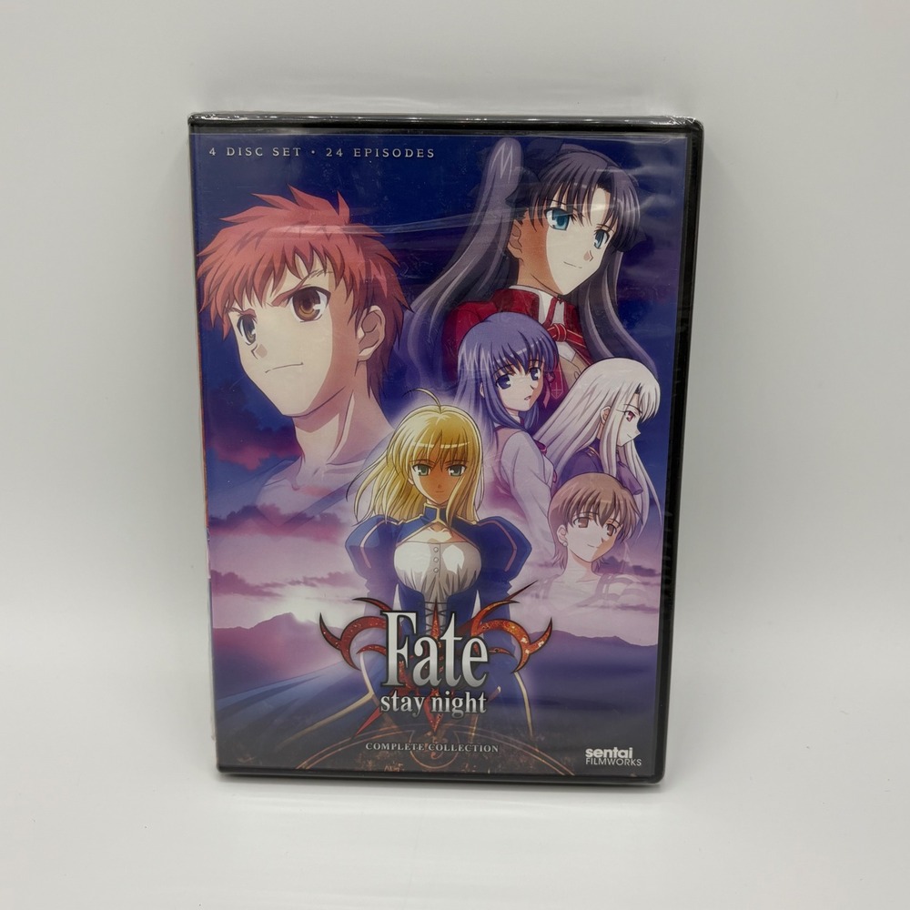 NEW Fate Stay Night Complete Collection Set 24 Episodes Anime‎ Sentai Filmworks